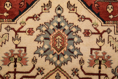 Serapi Rug, 9x12 Area Rug, Persian Design Rug