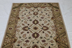 Tufted Rug, Indian Rug, 5x8 Area Rug