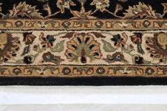 Black Area Rug - Hand Tufted Wool Rug