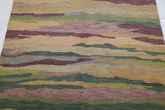 Multicolor Rug, Hand Knotted Wool Rug