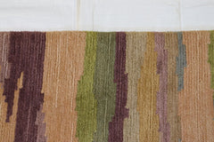 Multicolor Rug, Hand Knotted Wool Rug