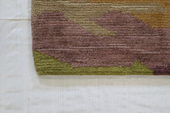 Multicolor Rug, Hand Knotted Wool Rug