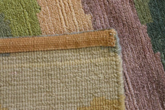 Multicolor Rug, Hand Knotted Wool Rug