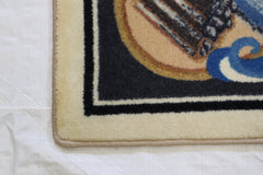 Machine Made Rug - Blue Oriental Rug