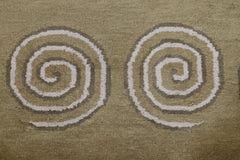 5x8 Rug, Hand Knotted Indian Rug