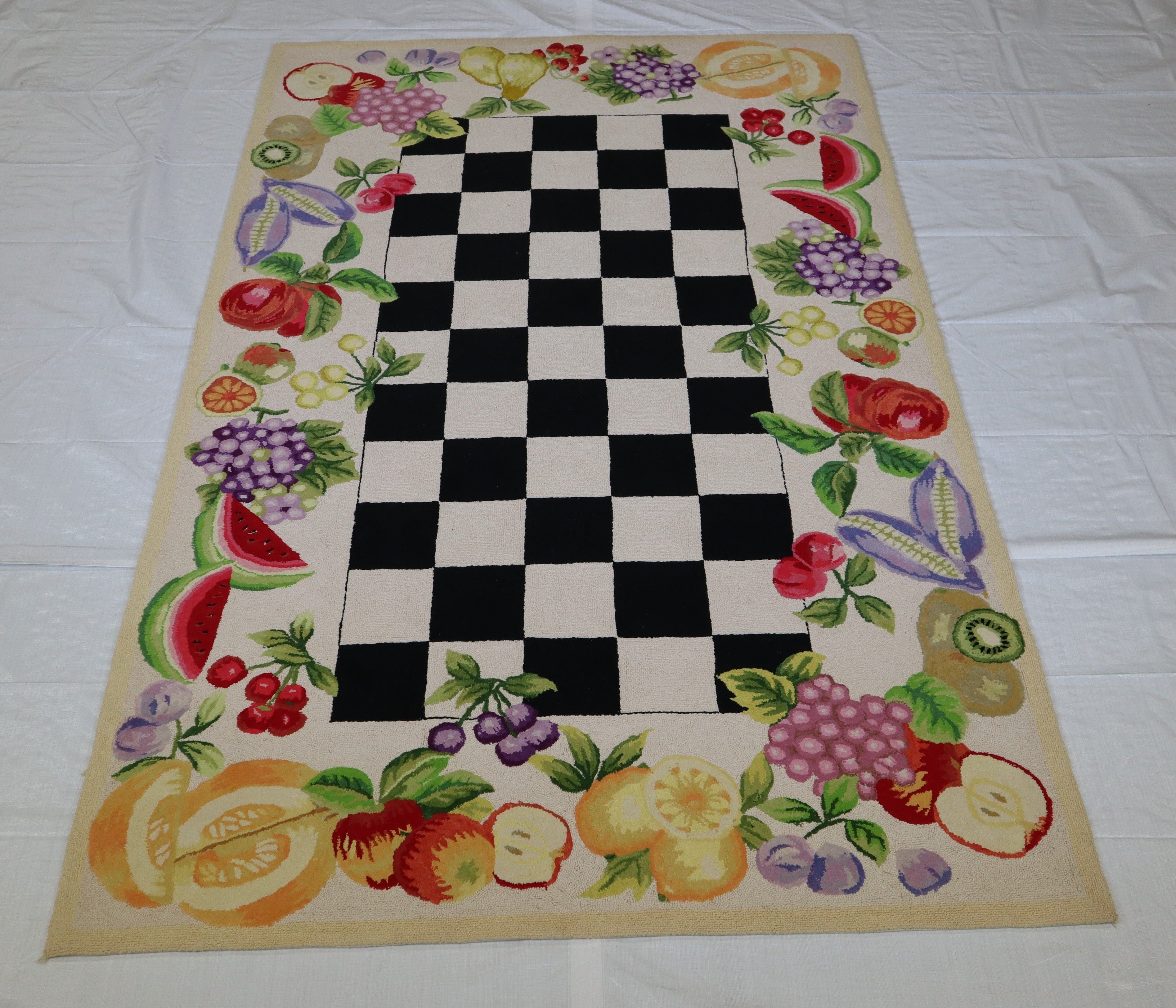 Hand Tufted Rug, Colorful Rug