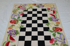 Hand Tufted Rug, Colorful Rug