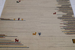 Traditional Rug, Hand Knotted Rug, 5x8 Area Rug