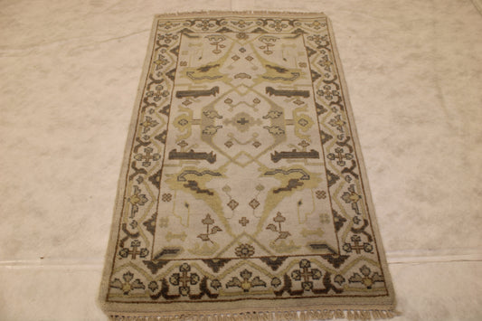 3x5 Oushak Rug, Wool Oriental Rug