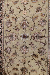 3x5 Oriental Rug, Indian Silk Flower Rug