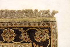 Oriental Area Rug, Indian Silk Flower Rug