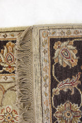 Oriental Area Rug, Indian Silk Flower Rug