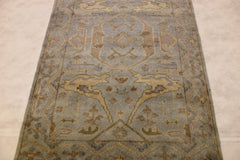 Oushak Wool Rug, 3x5 Indian Rug