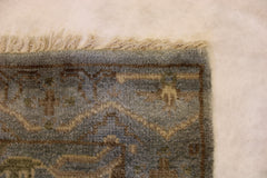 Oushak Wool Rug, 3x5 Indian Rug