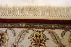 Persian Wool Rug, Silk Flower Rug