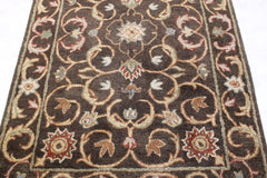Indian Geometric Rug, 3x5 Floral Rug