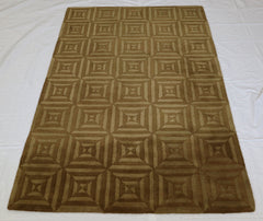Hand Tufted Rug, 5x8 Area Rug