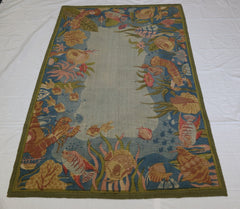 Floral Rug, Beach Design Rug