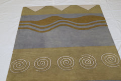 Hand Tufted Wool Rug, Colorful Rug