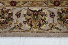 Indo Nepal Rug, Beige Rug, Oriental Rug, Indian Rug