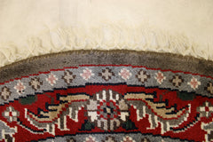 Persian Round Rug, Indian Jammu Kashmir Rug