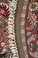 Persian Round Rug, Indian Jammu Kashmir Rug