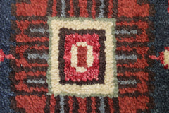 Persian Round Rug, 5x5 Round Rug, Indian Serapi Rug