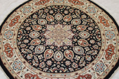5x5 Round Rug, Oriental Round Rug, Pak-Persian Rug