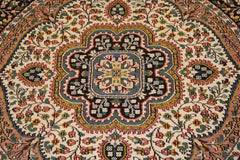 Persian Round Rug, 5x5 Round Rug, Jammu Kashmir Rug