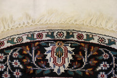 Persian Round Rug, 5x5 Round Rug, Jammu Kashmir Rug