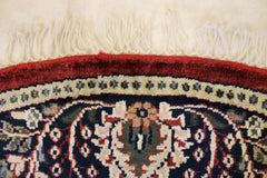 Hand Knotted Round Rug, Jammu Kashmir Round Rug