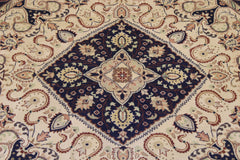 6x6 Round Rug, Pak Persian Rug, Hand Knotted Round Rug