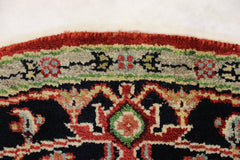 Serapi Round Rug, Traditional Round Rug, Persian Rug