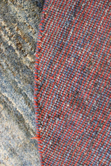 Persian Round Rug, Gabeh Hand Knotted Rug