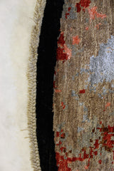 Modern Round Rug, Afghan Round Rug