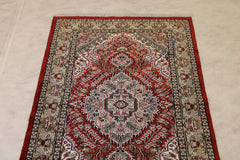 Jammu Kashmir Rug, Indian Hand Knotted Rug