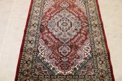 Jammu Kashmir Rug, Indian Hand Knotted Rug