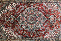 Jammu Kashmir Rug, Indian Hand Knotted Rug