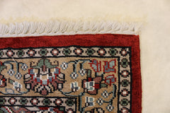 Jammu Kashmir Rug, Indian Hand Knotted Rug