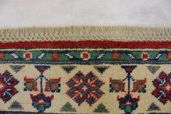 3x5 Tribal Rug, Afghan Kazak Rug