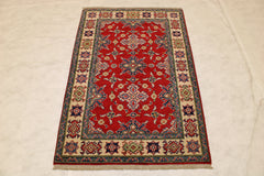 Afghan Kazak Rug, 3x5 Oriental Rug