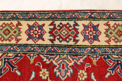 Afghan Kazak Rug, 3x5 Oriental Rug