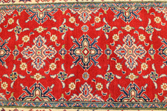 Afghan Kazak Rug, 3x5 Oriental Rug