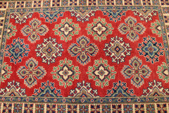 Afghan Kazak Rug, 3x5 Traditional Rug