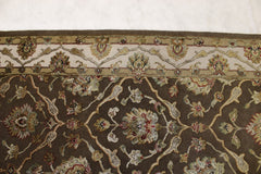 4x6 Persian Rug, Indian Silk Flower Rug