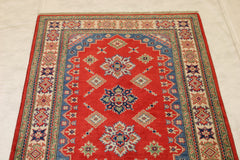 4x6 Kazak Rug, Afghan Tribal Rug