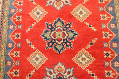 4x6 Kazak Rug, Afghan Tribal Rug