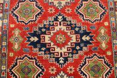 Afghan Kazak Rug, Tribal Area Rug