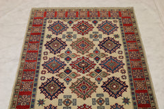 Afghan Kazak Rug, Oriental Wool Rug