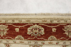Oushak Hand Knotted Rug, 4x6 Traditional Rug